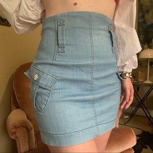 Vintage Denim Skirt